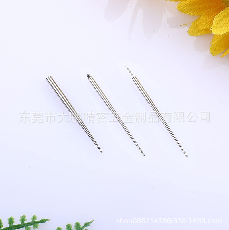 Stainless steel puncture guide needle guide rod perforation thread pin disposable traction Jiang auxiliary needle titanium