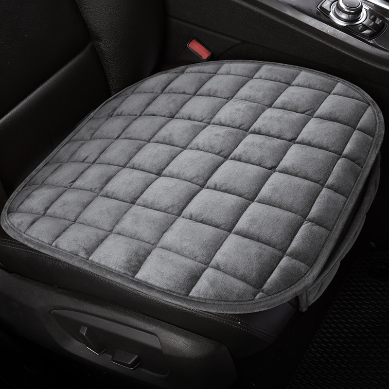 Winter plush cushion padded warm car cushion three-piece set manufacturers wholesale