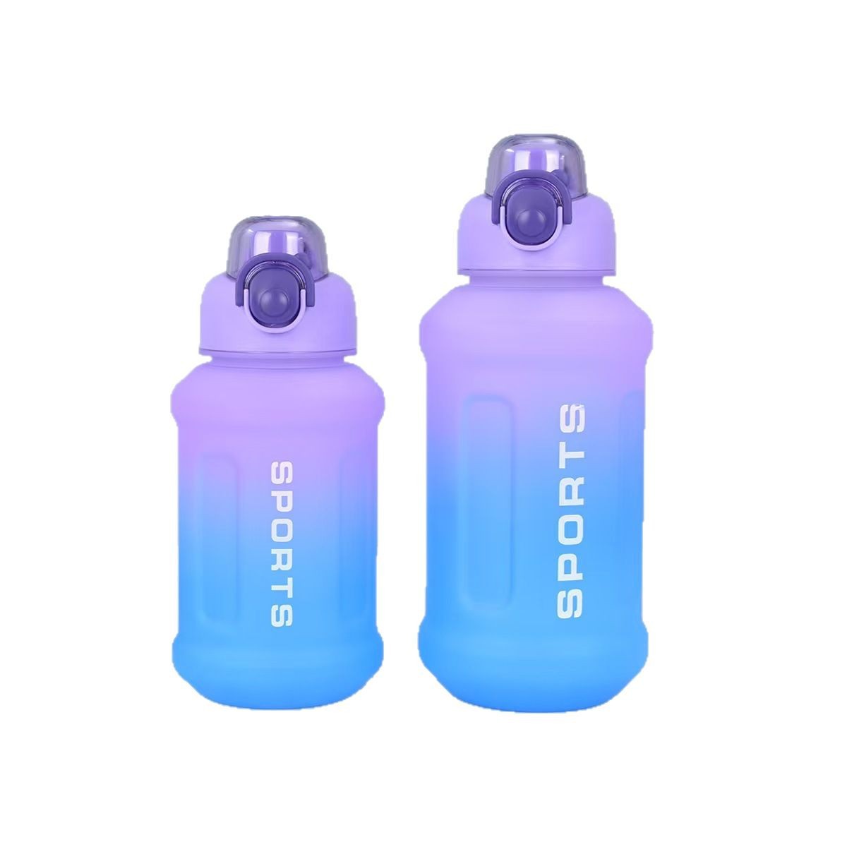 Popular Large-Capacity Ton-Ton Bucket Ton-Ton Cup Outdoor Sports Water Cup with Handle Portable Food-Grade Pc Material Water Cup