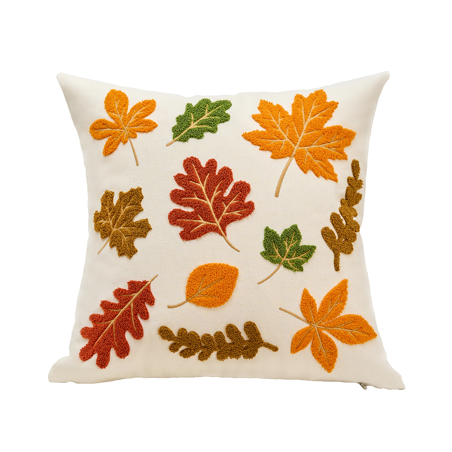 Popular Temu Cross-Border Pc Autumn Maple Leaf Pumpkin Pillowcase Thanksgiving Decoration Living Room Sofa Cushion Cover