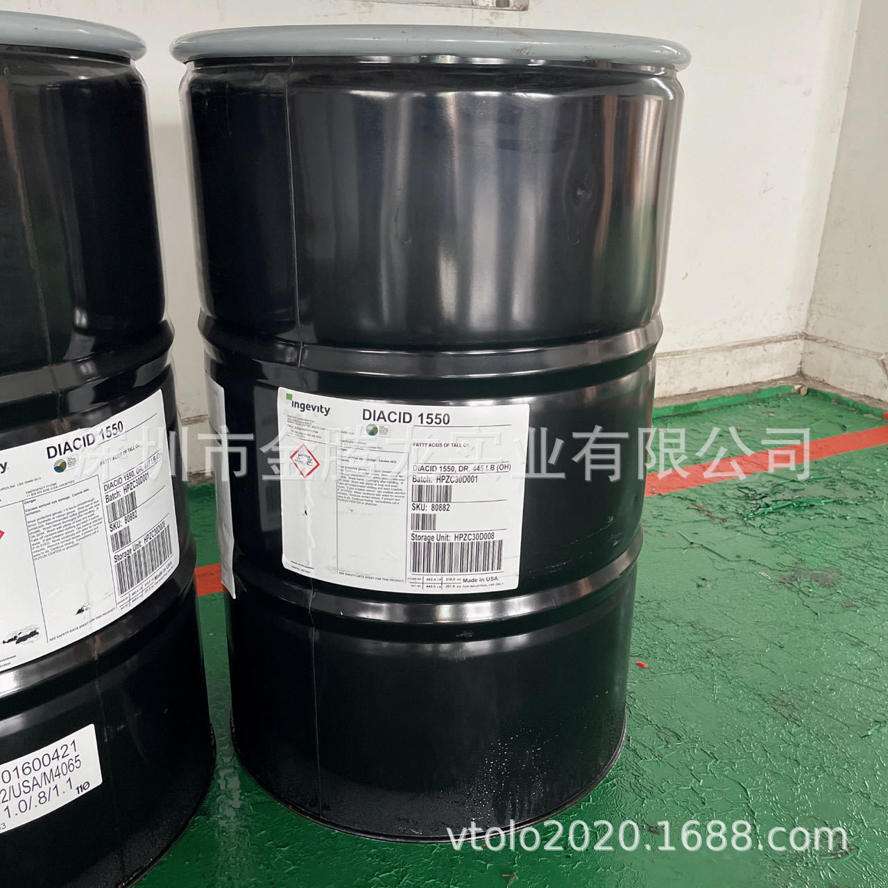 American Injevite DIACID 1550 dicarboxylic acid metal working fluid antirust lubrication emulsification function