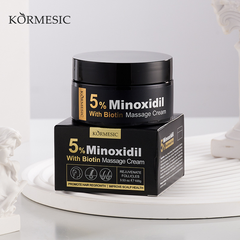 Kormesic5% Mino&Dier Scalp Massage Cream Scalp Massage Cream Cross-Border Export Wholesale