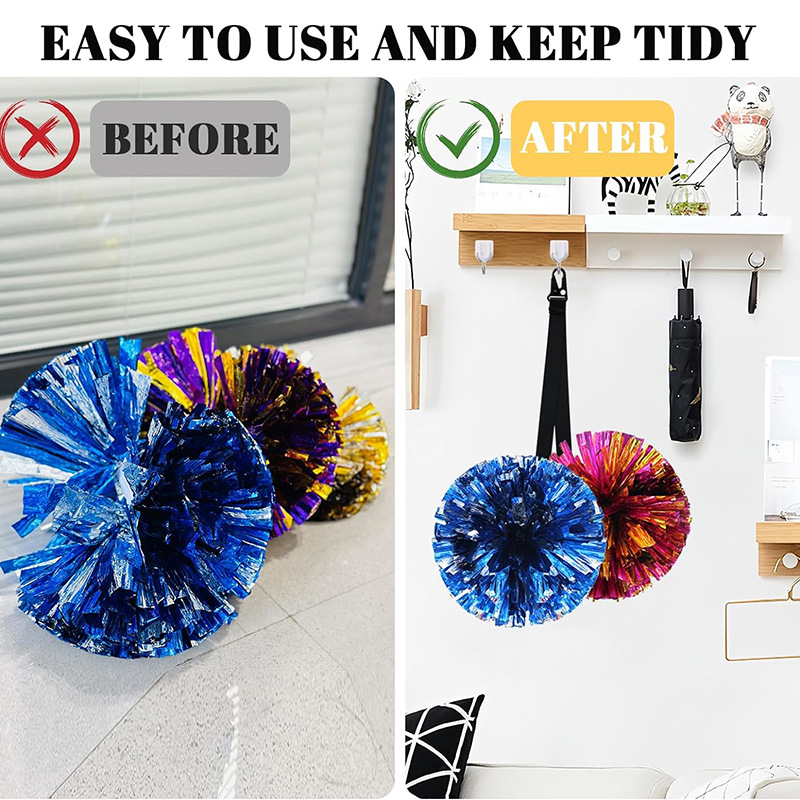 Cheerleader pompom storage fixed belt personalized cheerleader hand sling accessories adjustable ball storage lanyard