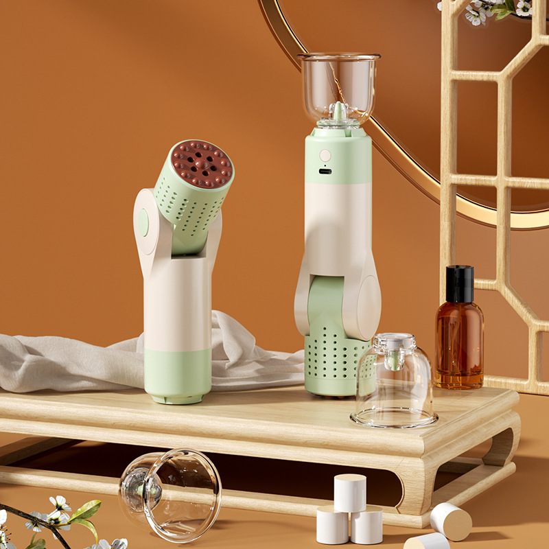 Stone needle moxibustion stick moxibustion box scraping tool household moxibustion tank small hand-held scraping stick open fire moxibustion tool