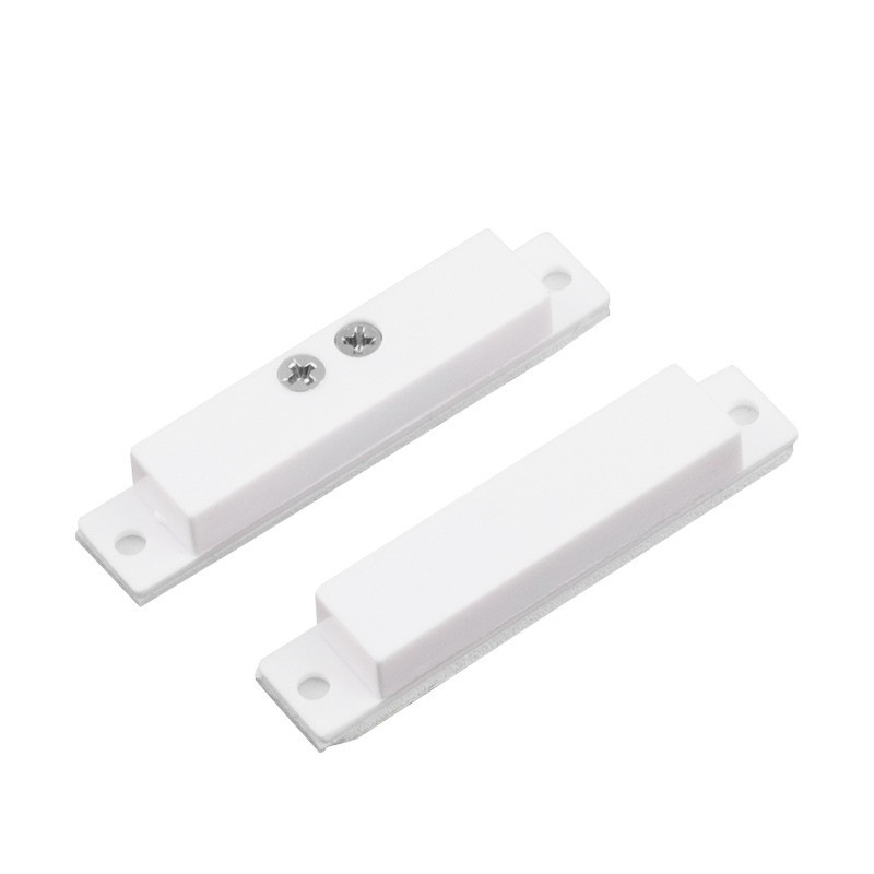 Wired Separated Wooden Door Magnetic Anti-Theft Alarm Switch Household Security Door and Window Alarm Detector Normally Open and Normally Closed