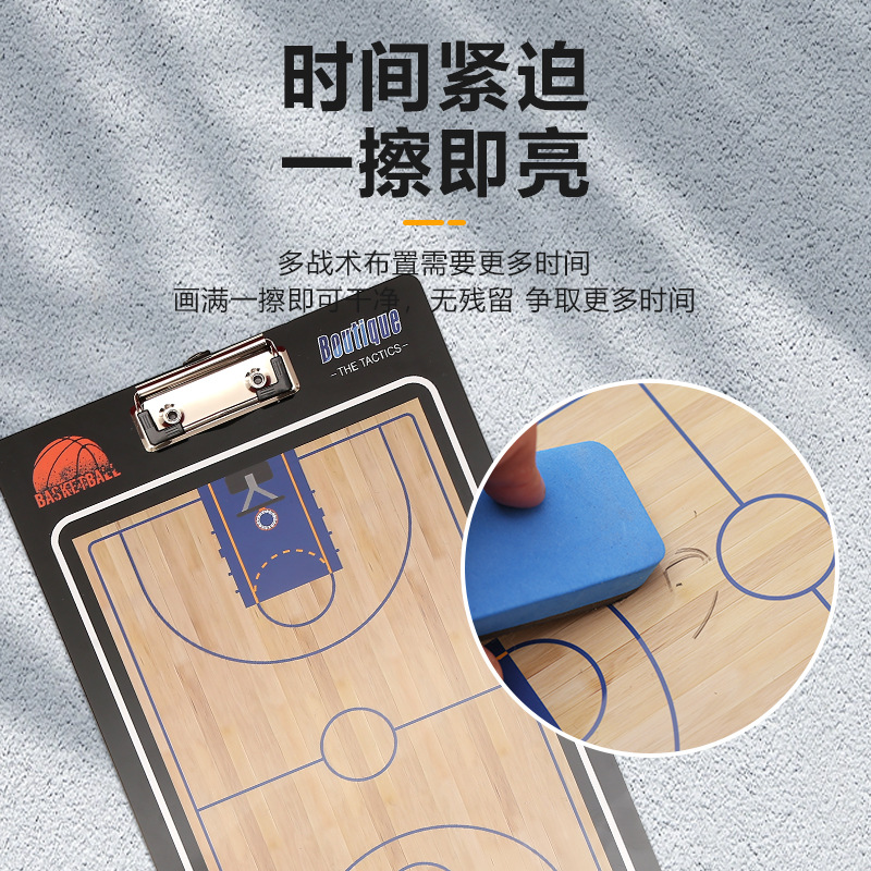 Manufacturer Wholesale Basketball Training Tactical Board Basketball Board Coach Board Tactical Training Board Magnetic Erasable Tactical Board
