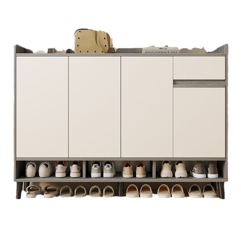 Shoe Rack Home Doorway Shoe Cabinet Large Capacity Entrance Cabinet Simple Storage Artifact Space-saving Dustproof Multi-layer Shoe Cabinet