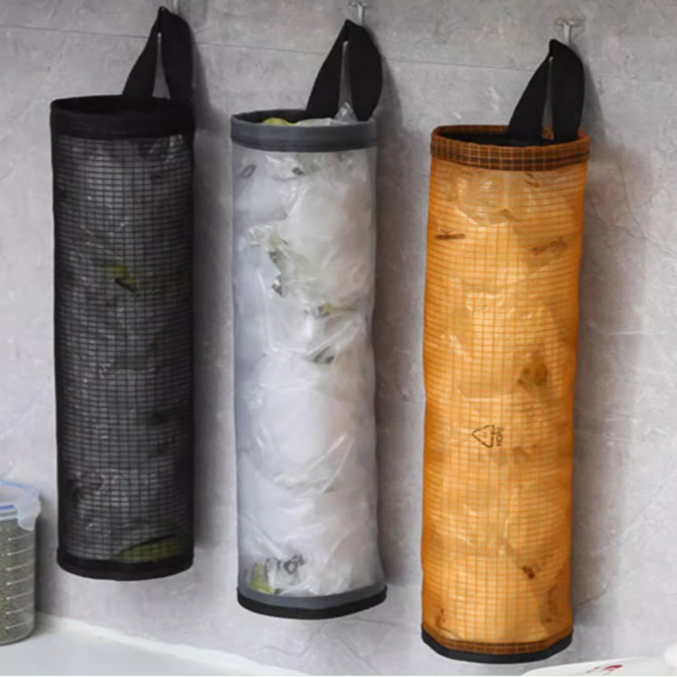 Сумка для хранения мусора на стене Съемная сумка для хранения