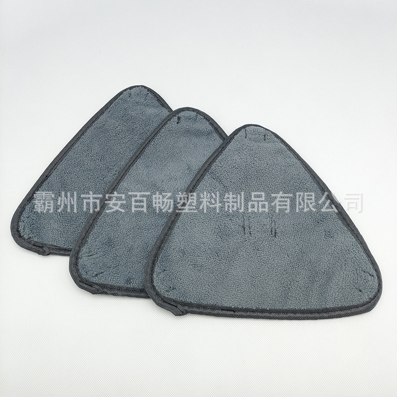 Thickened Water Mop Cloth Triangle Mop Head Water Triangle Replacement Cloth Household Cleaning Stain Cloth