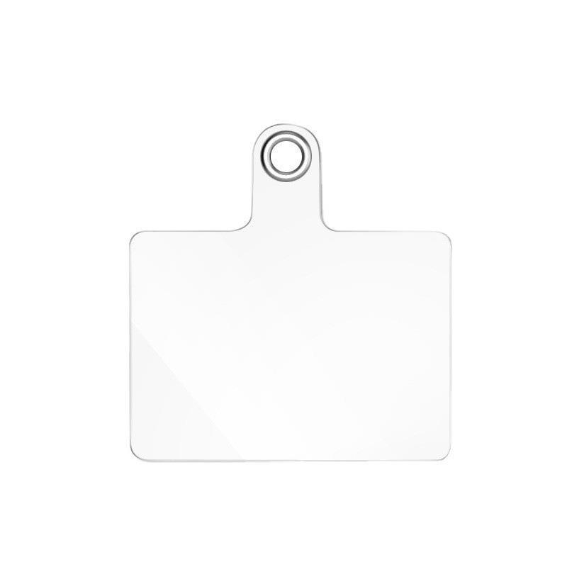 Universal mobile phone lanyard pad mobile phone charging port fixed connection card mobile phone case clip lanyard patch hanging piece