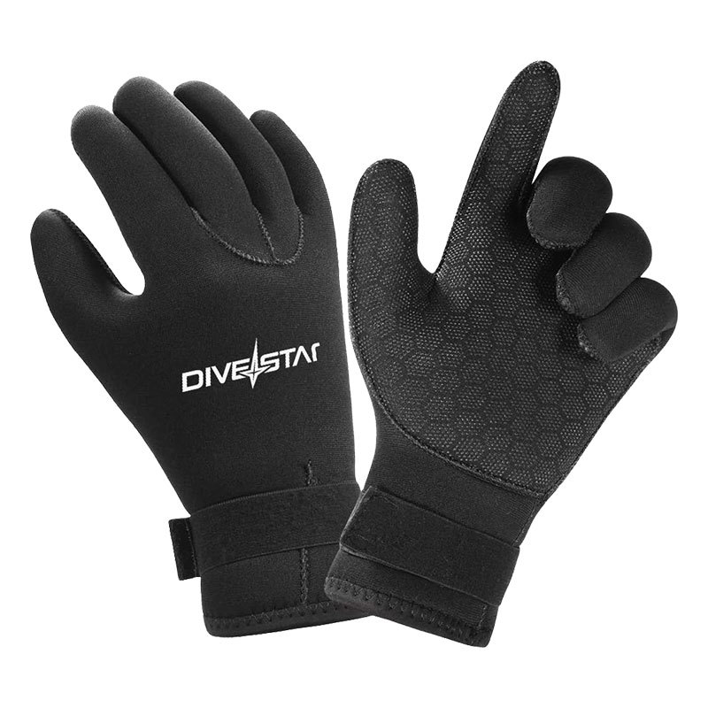 Cross-Border Wholesale 3/5mm Diving Gloves, Anti-Cut, Anti-Stab, Fishing and Catching Fish, Outdoor Warm, Non-Slip, Snorkeling and Surfing Gloves