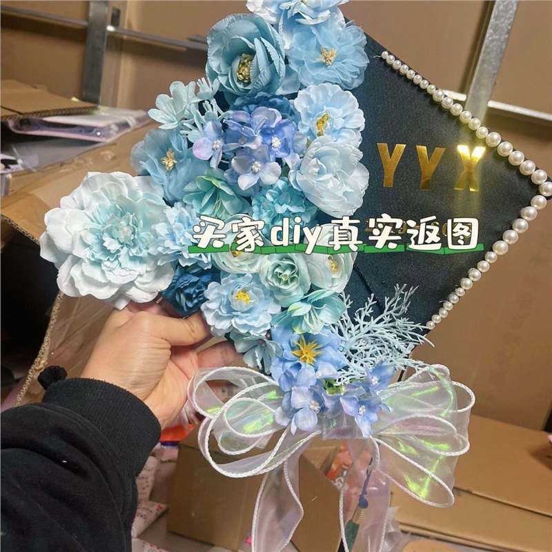 Материалы для ручной работы для заколки, выпускной колпак бакалавра, магистерский колпак, подарок для девушки и лучшего друга, мило