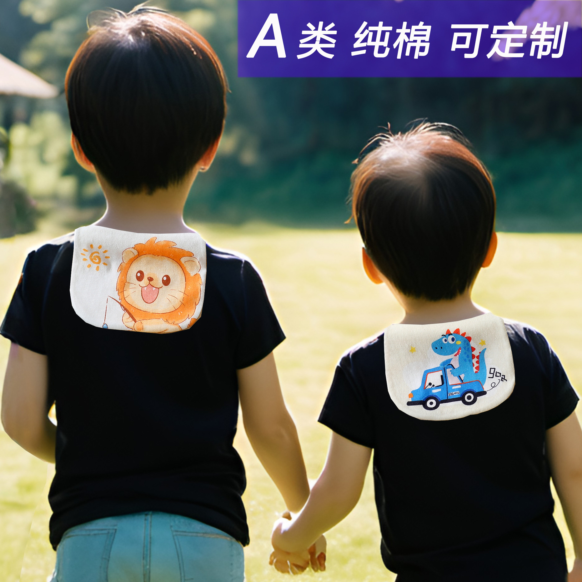 Водоотталкивающее полотенце, большое впитывающее пот полотенце для детей класса А, из чистого хлопка, летнее, шести слоев