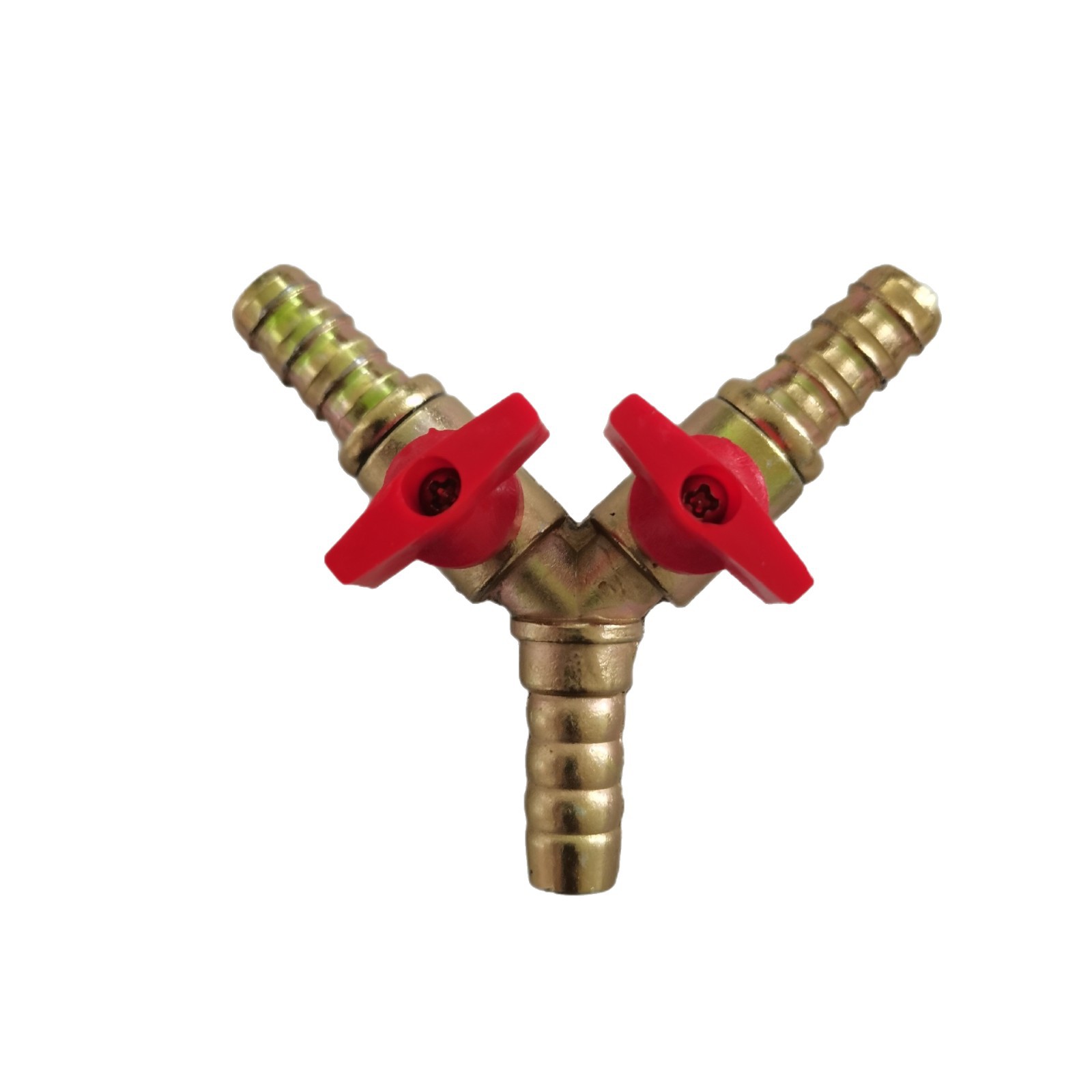 Lng Three-Way Joint Valve Bifurcation Head Three-Way with Switch Y-Type Pagoda Three-Way Accessories Air Pipe Joint