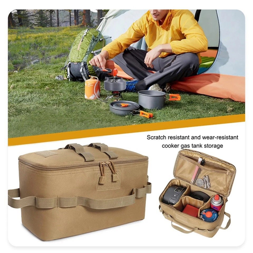 Outdoor Camping Style Bag Camping Style Picnic Foldableing Portable Tool Storage Bag Lightweight Storage Tool Bag Tactical Bag Large Bag