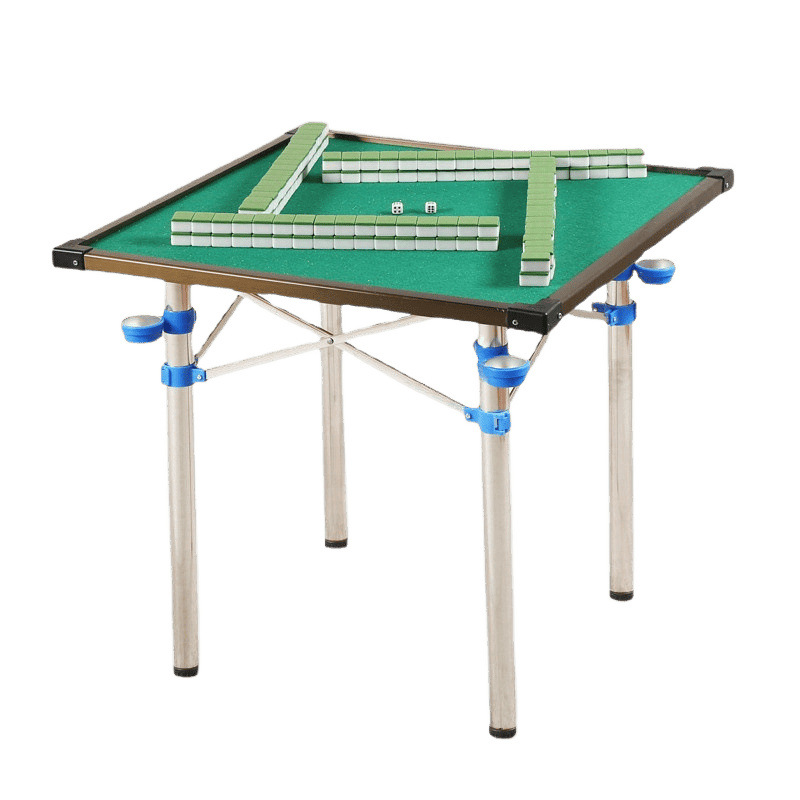 Outdoor Camping Mahjong Table Portable Folding Mahjong Table Home Small Dormitory Travel Mini Travel Mahjong