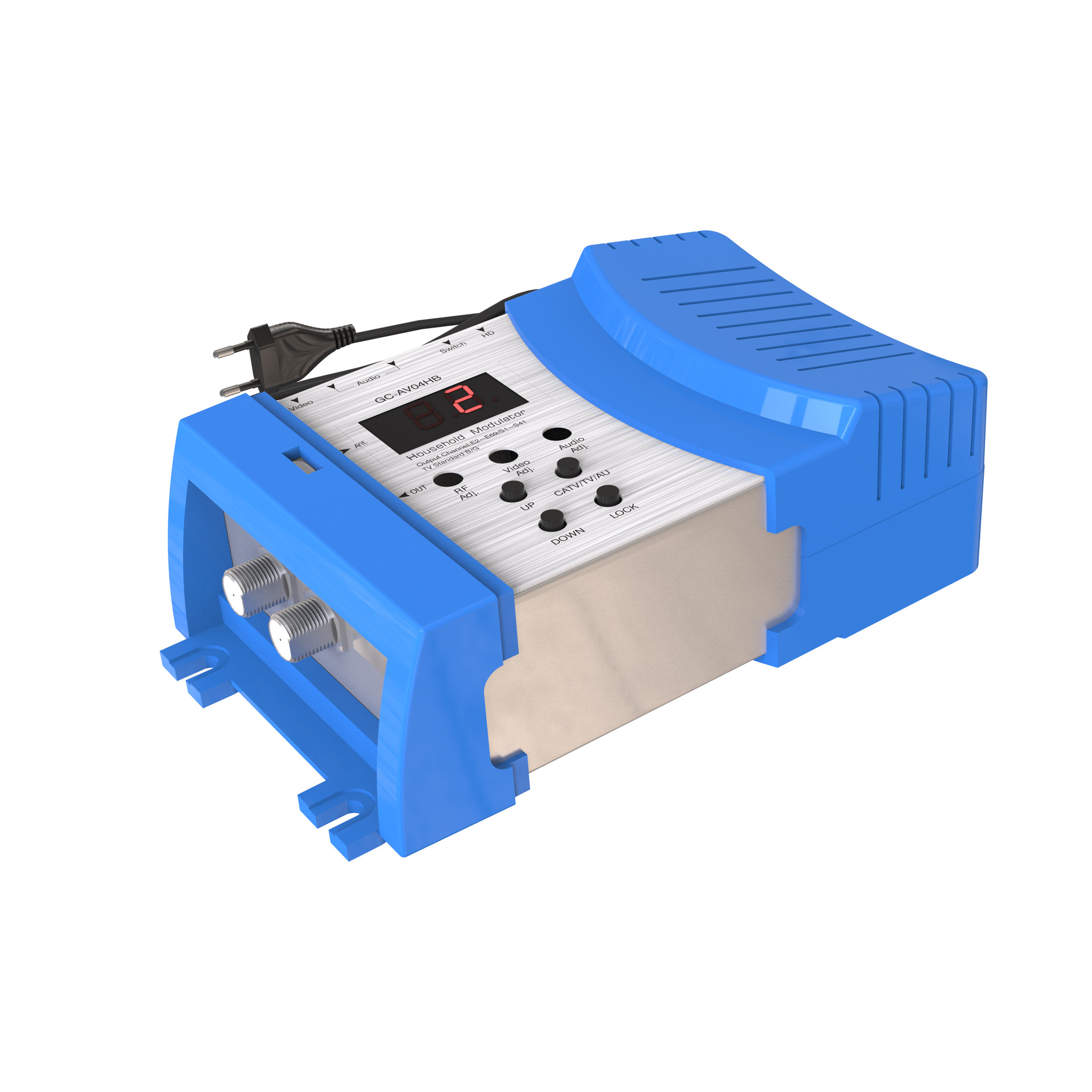 CATV 5860HD HD Modulator HD/AV TO RF CATV Modulator GC-AV04HB