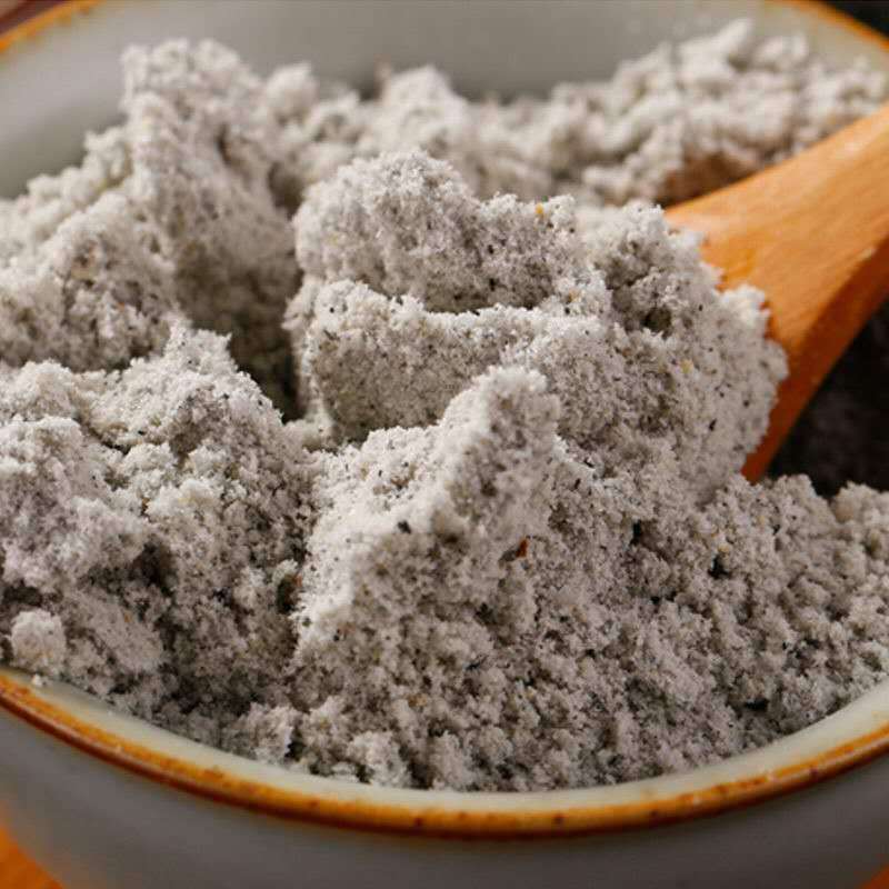 Simple mushroom xylol black sesame paste traditional original coarse grains breakfast instant drink commercial catering soybean milk powder delivery