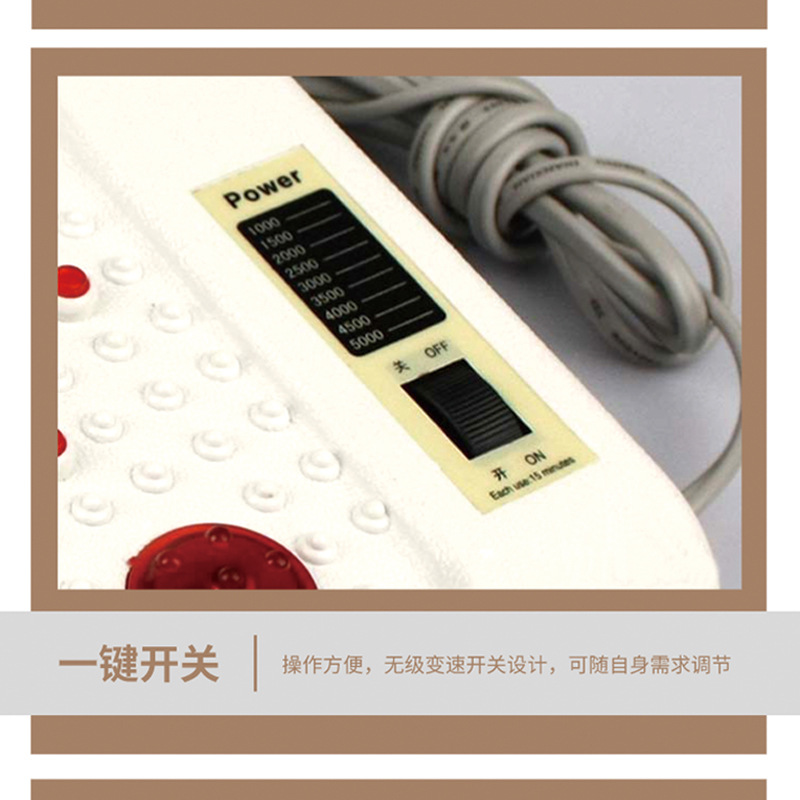 High-Frequency Vibration Household Portable Foot Massager Acupoint Heating Infrared Physiotherapy Relaxation Foot Massager Foot Therapy