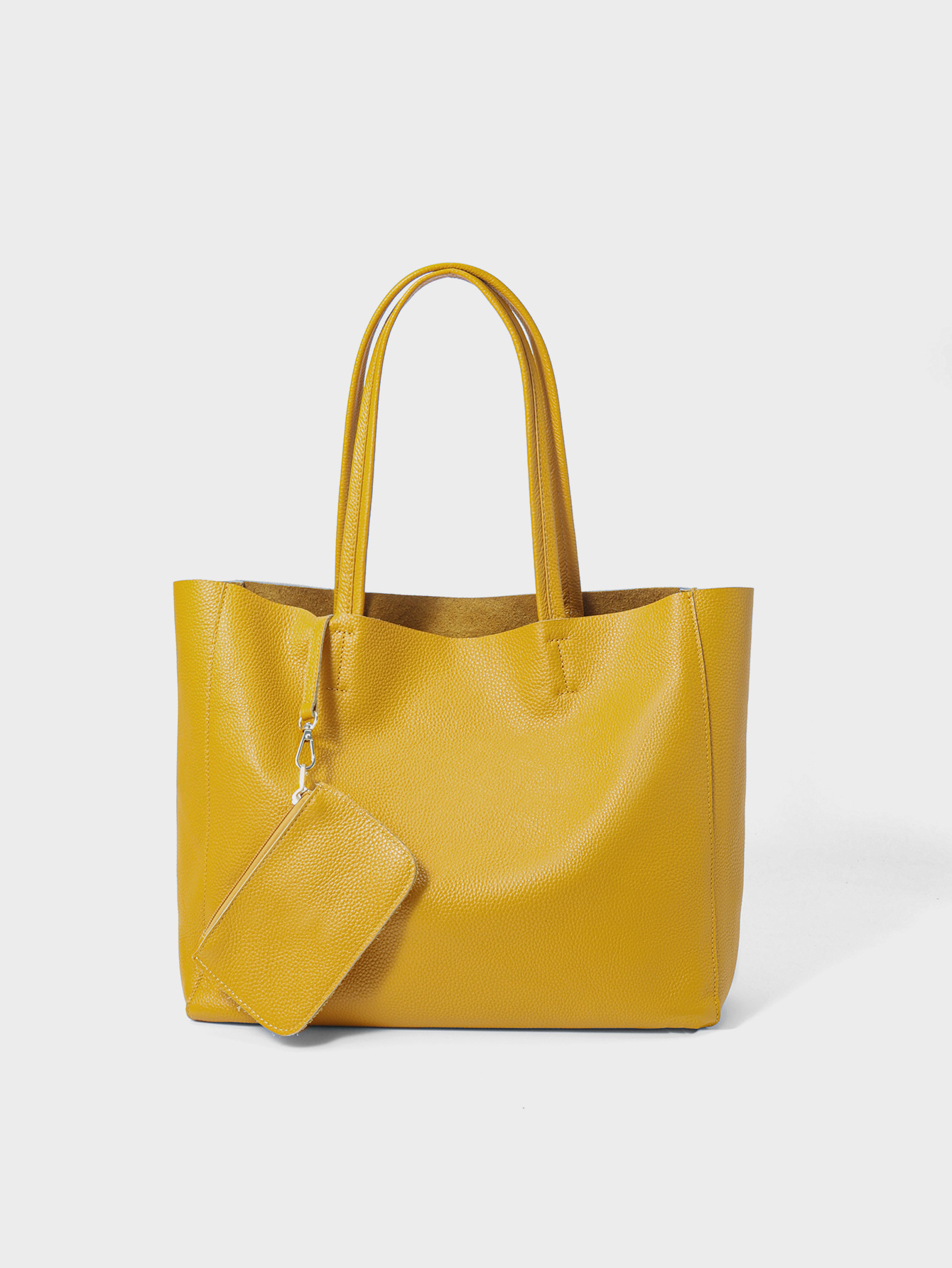 Сумки для женщин 2025 новая сумка через плечо большая сумка из первой слоя кожи простая натуральная кожа