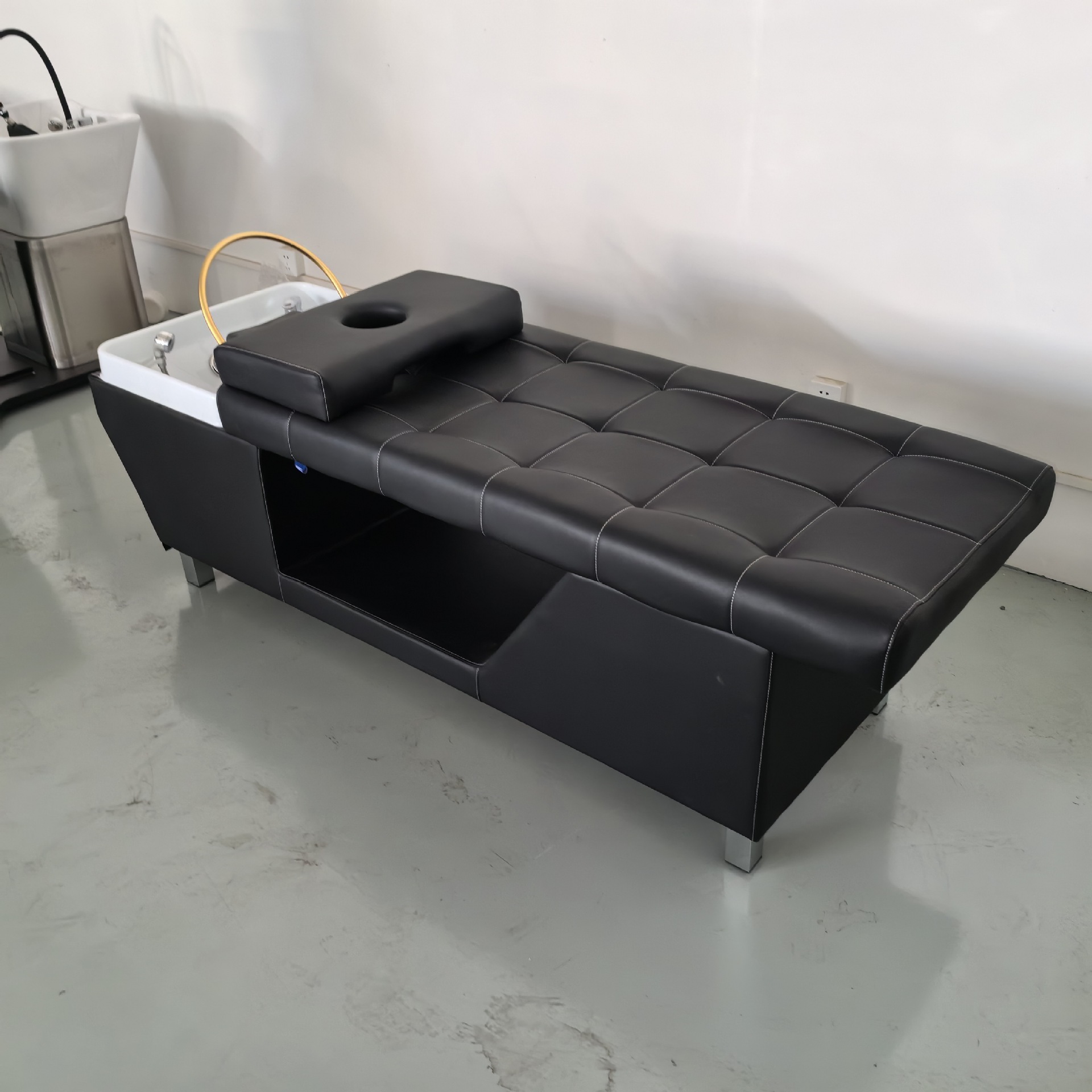 Automatic head treatment machine shampoo bed hair salon Barber shop special head treatment bed water circulation fumigation hair care shop massage bed