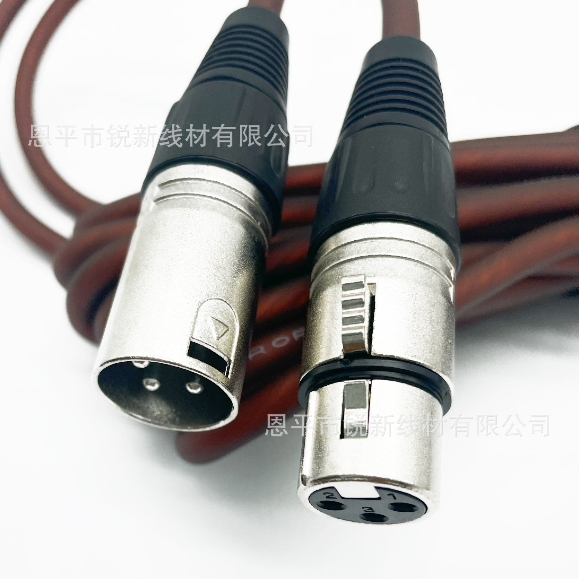 Canon line male-to-female microphone line big three-core XLR Canon line cross-border audio line stage amplifier connection line