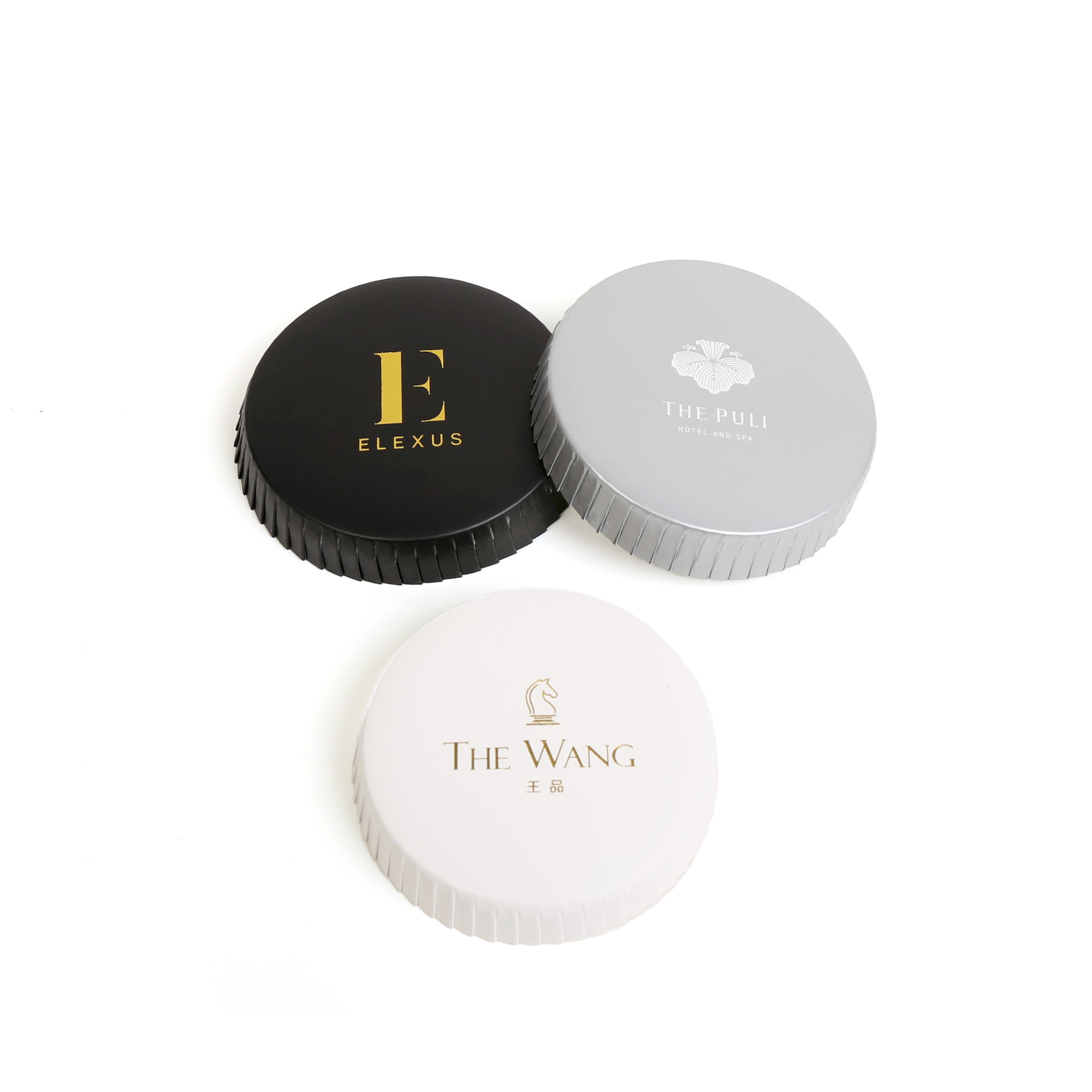 Disposable Cup Lid Paper Cup Lid with Printed Logo Hotel Room B&B Barber Shop Opening Cup 90 Caliber Stereo