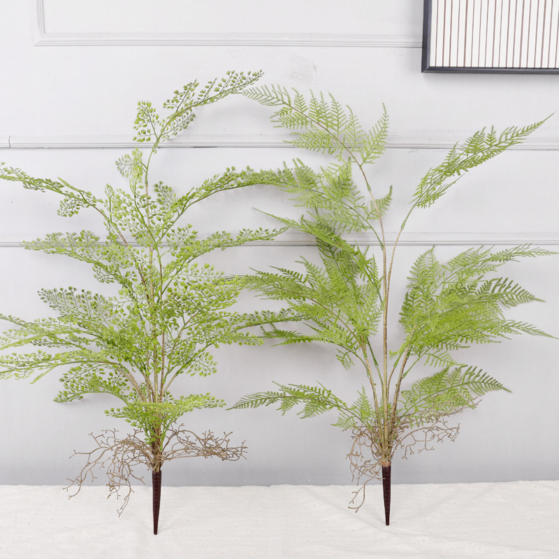 Искусственные папоротники, букет для ландшафта, свадебный декор, 12 штук, большая персидская трава