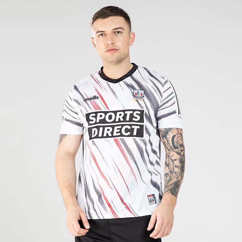 2024-25Gaa Mis Red Ross Antrim Dublin Cork Mio Short Sleeve Rugby Jersey Sportswear