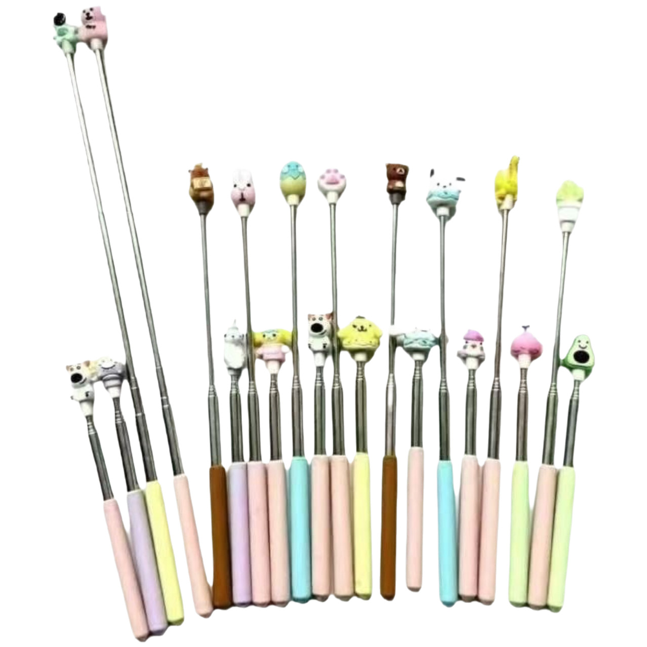 Learning Retractable Reading Pointer Pointer Stick for Teachers and Children, Reading Baton for Home Use, Reading Finger Stick, Reading Tool