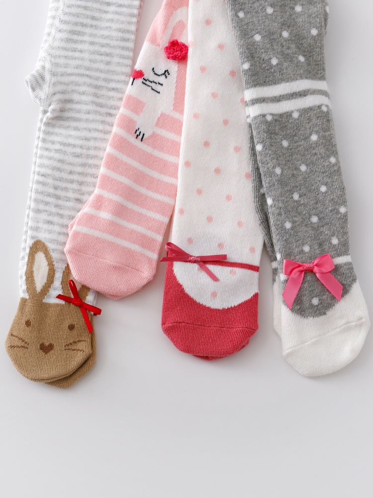 Cross-Border Supply of Spring & Fall Pantyhose Korean Style Combed Cotton Leggings for Men and Women Baby Pants Large Pp Pantyhose Wholesale