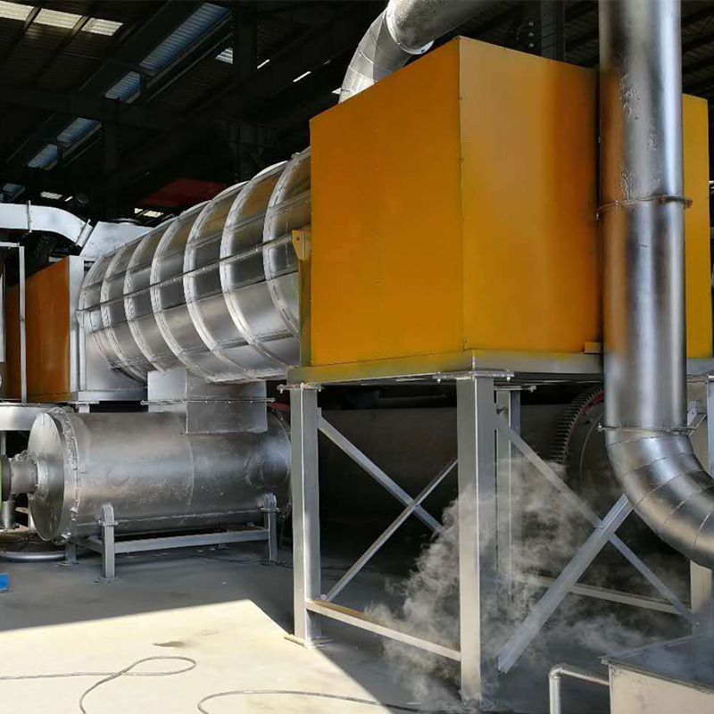 External Heating Canister Carbonization Paint Stripping Equipment, Household Waste Carbonization Machine, Printing and Dyeing Sludge Drying Carbonization Equipment