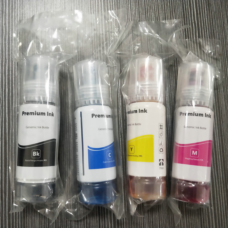 [Factory wholesale] suitable for 003 printer filled with ink 70ml bottled color box packaging with large capacity