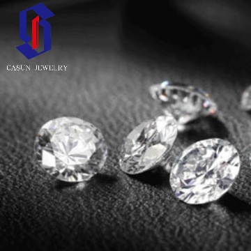 Wuzhou factory in stock wholesale DEF color cutter 3EX round Mosan bare stone eight hearts eight arrows large supply