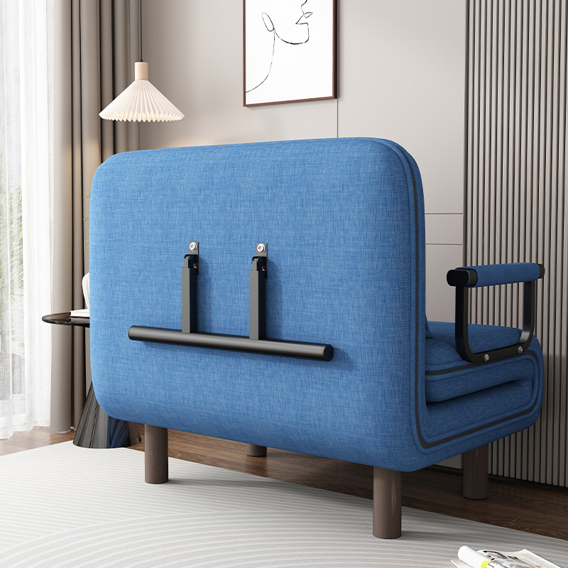 Lazy Sofa Bed Office Lunch Break Folding Bed Reclining and Sitting Sofa Bed Fashionable Simple Folding Sofa