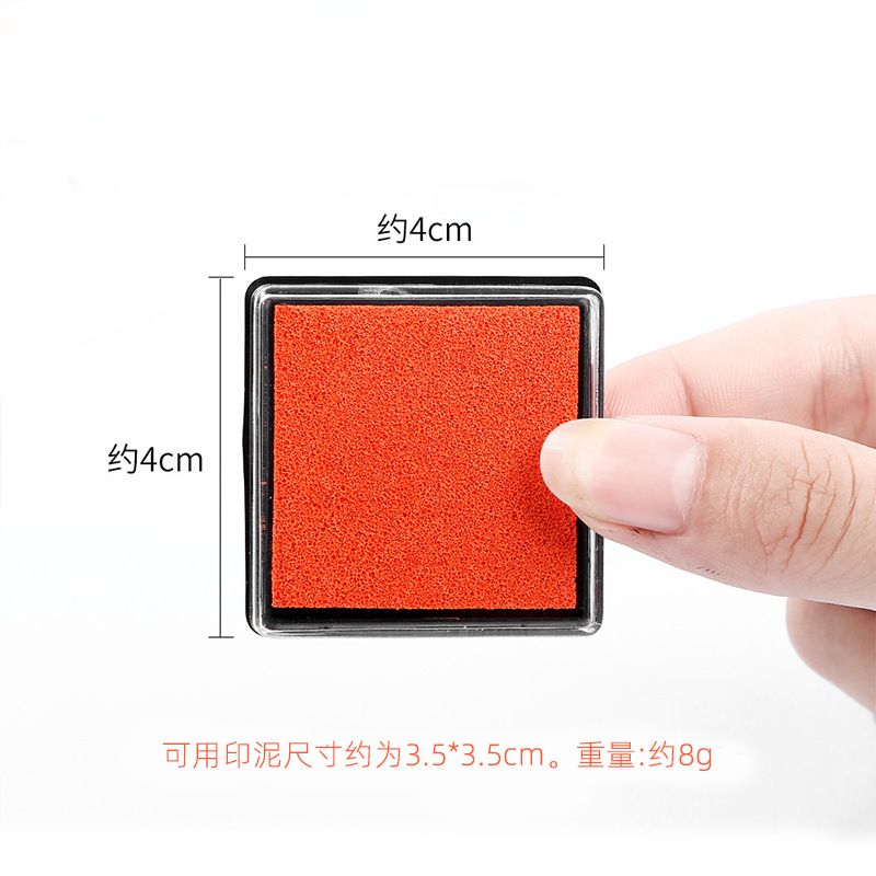 Children's 15 color puzzle finger painting color inkpad DIY finger painting inkpad printing table 4*4 color finger inkpad