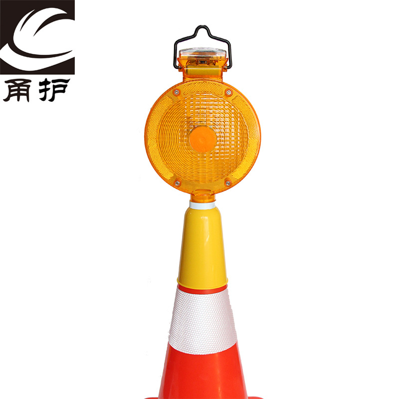 Factory Hot Sale 6LED Flash Warning Light Solar Warning Light Handheld Traffic Barrier Night Safety Construction