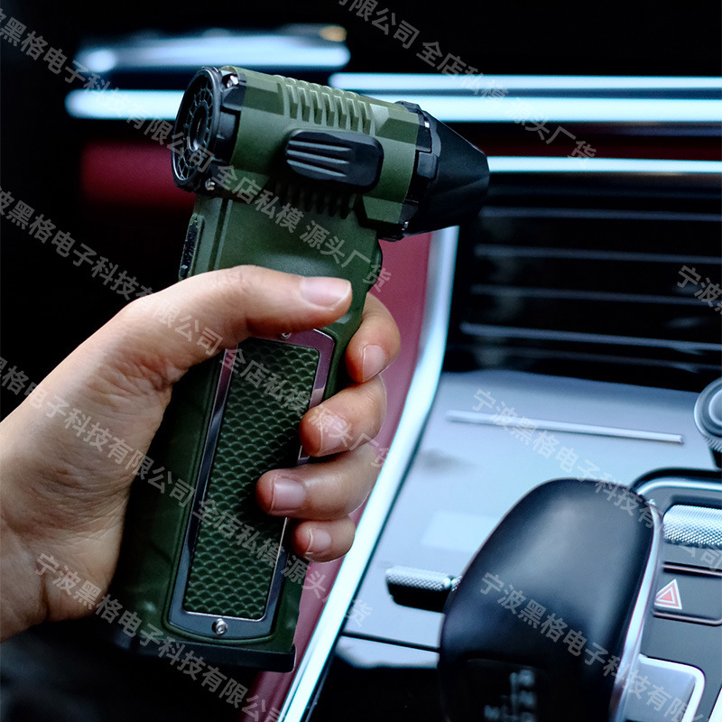 Outdoor violence fan 130000 brushless motor cleaning fan dust collector emergency lighting high speed handheld fan