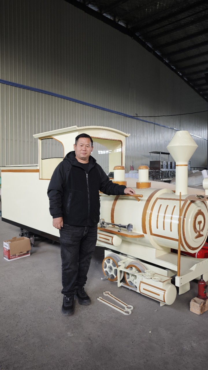 Маленький туристический поезд, пасторальный поезд 36 см