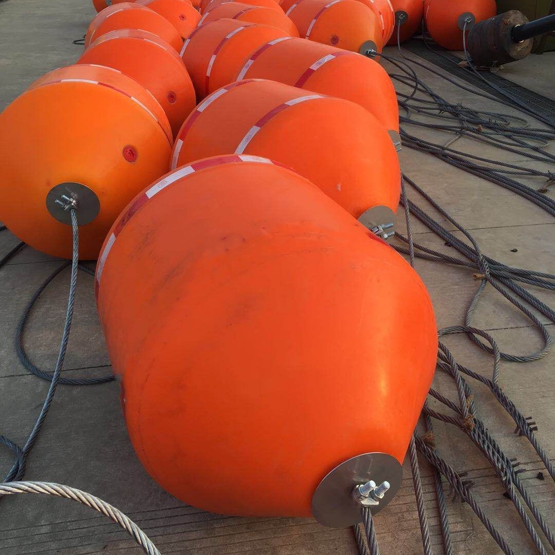 Supply of Underwater Garbage Management with Steel Wire Mesh Floating Pontoon, Plastic Floating Pontoon 800*1000, Inner Diameter 110mm