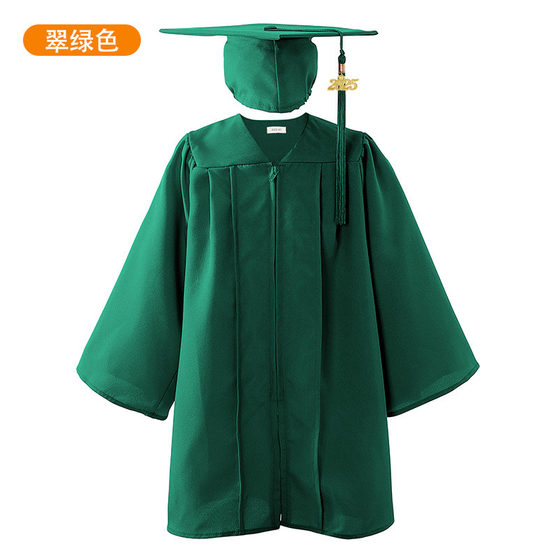 2025 New Woven Little Doctor's Suit Primary School Student's Suit Graduation Suit suit Kindergarten Children's Performance Suit