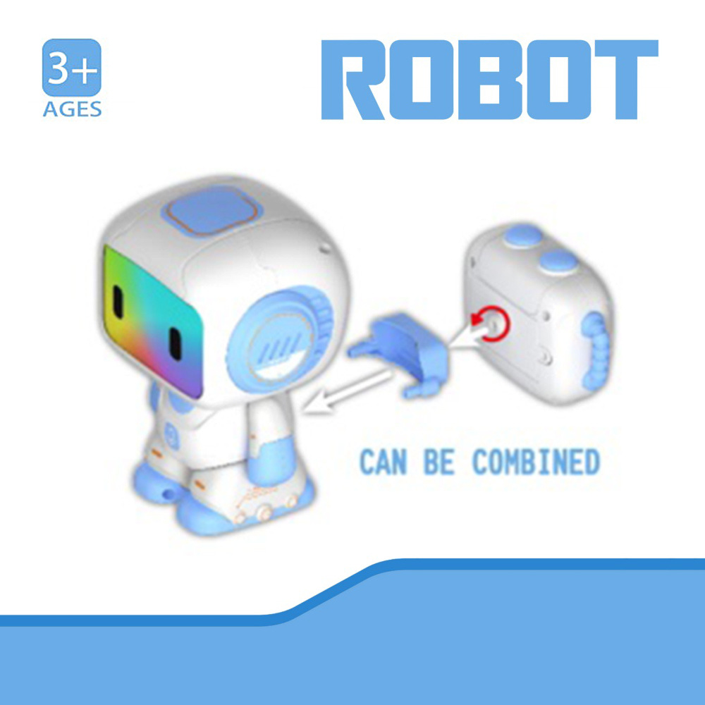 Cross-Border Intelligent Remote Control Robot Parent-Child Interactive Educational Children's Early Education Machine Learning Machine Multi-Functional Toys Wholesale
