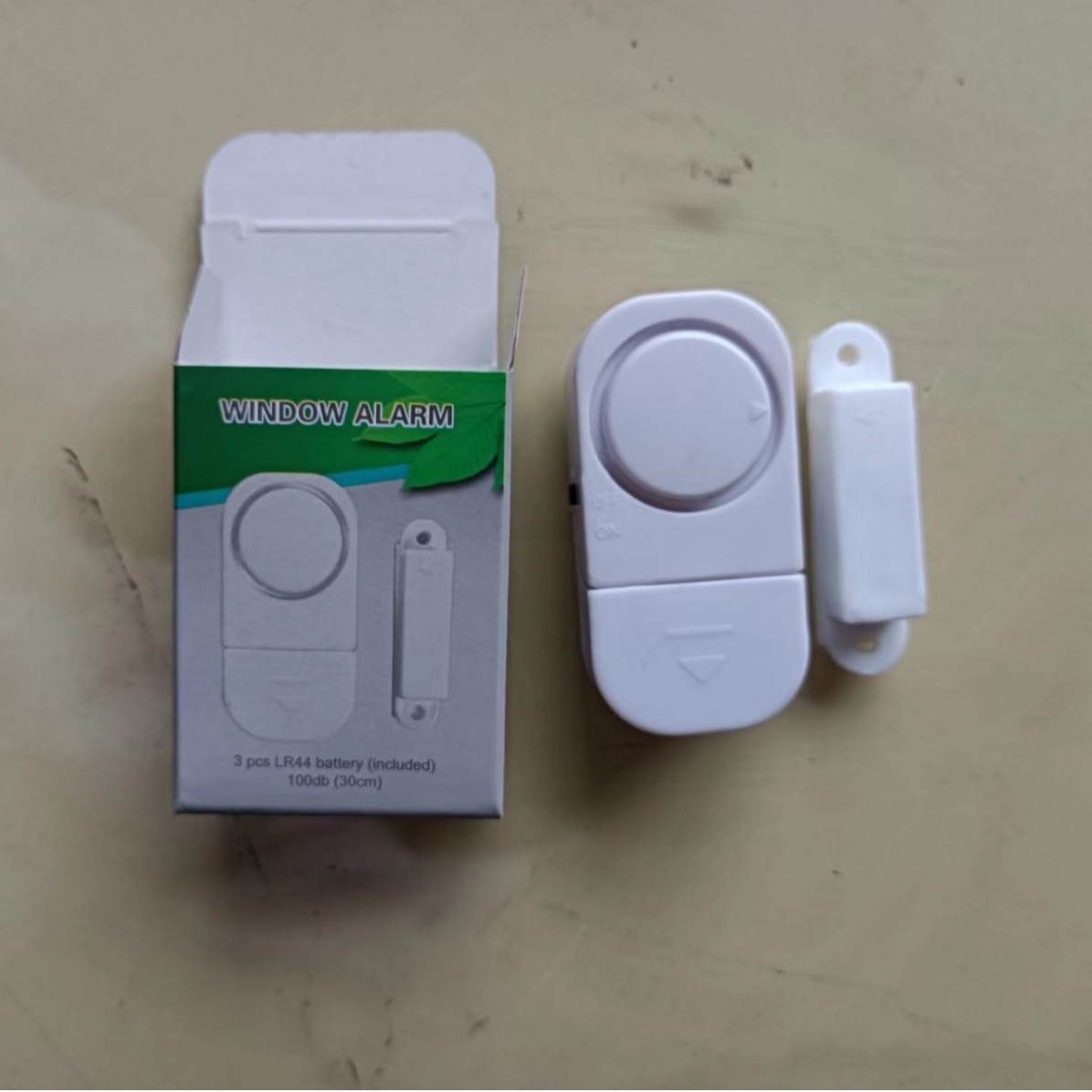 The Door and Window Alarm, the Door Magnetic Box Is Extremely Small (Exporting)