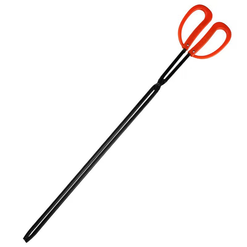 Old-fashioned forging fire pliers coal ball pliers new picking pliers manual barbecue fire clip sanitation workers garbage clip
