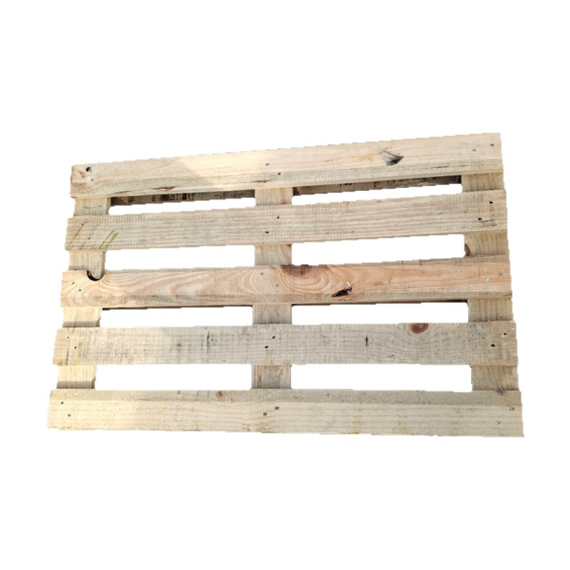 Wood Pallet Forklift Pallet European Standard Pallet Fumigation-Free Double-Sided Forklift Entry Plywood Industrial Pallet Leak-Proof Pallet