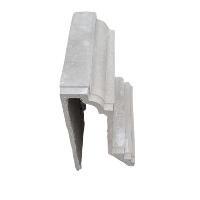 GRC material light foam exterior wall decorative lines Villa window cover eaves under eaves waist line eaves line bubble beam support