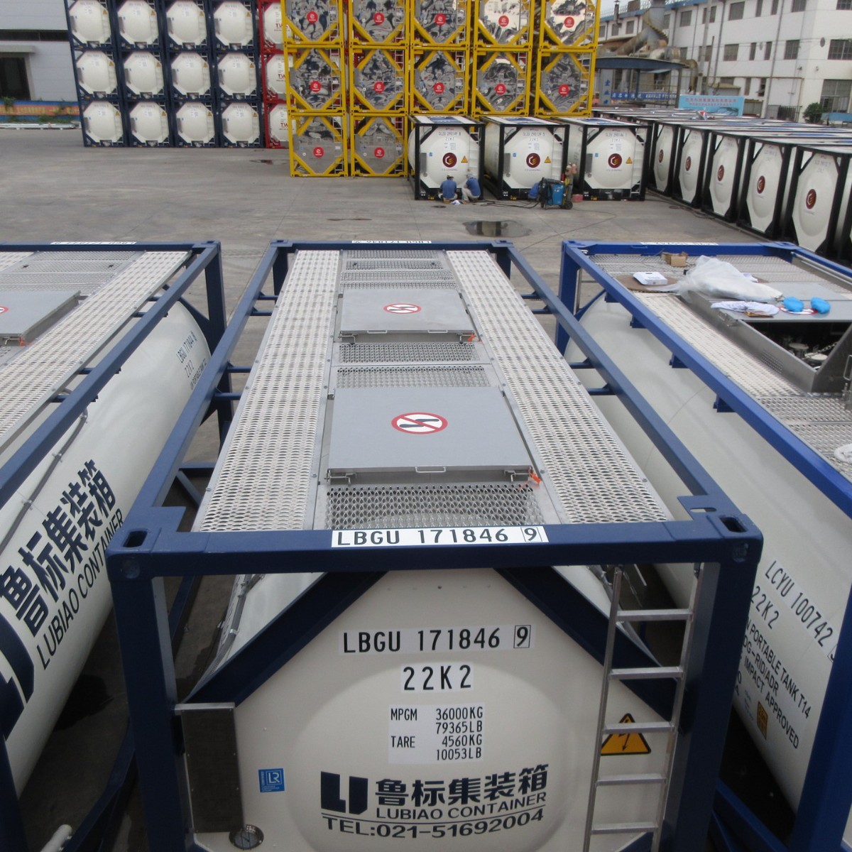 Spot Sales Tank Containers Rental Tank Containers T22 Iso Tank 17500L