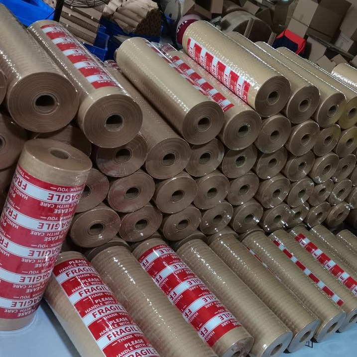 Honeycomb Paper Rolls Amazon Temu Cross-Border Exclusive Supply Honeycomb Cushioning Packaging Paper Grid Eye Packaging Gift Box Ceramic Wholesale