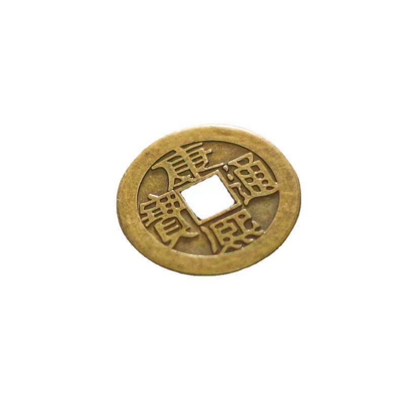 Zinc alloy antique five emperor money bulk wholesale metal imitation Qing dynasty copper alloy large copper coins retail wholesale