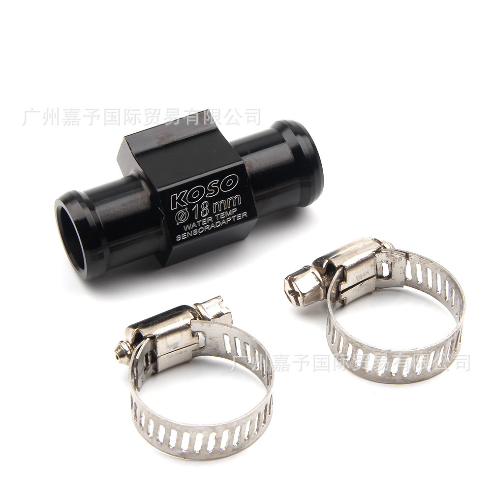 Универсальный KOSO трехходовой измеритель температуры воды 16/18/22mm адаптер из алюминиевого сплава для мотоцикла